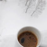 кофе и снег